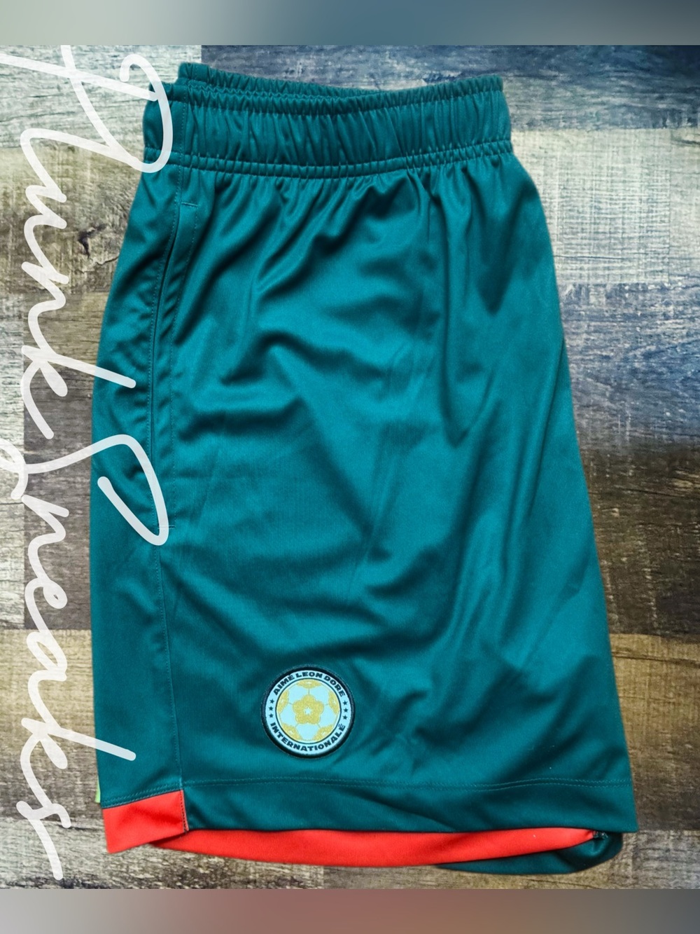 Aime Leon Dore New Balance Club Soccer Home Shorts • Rainforest Green • 2024